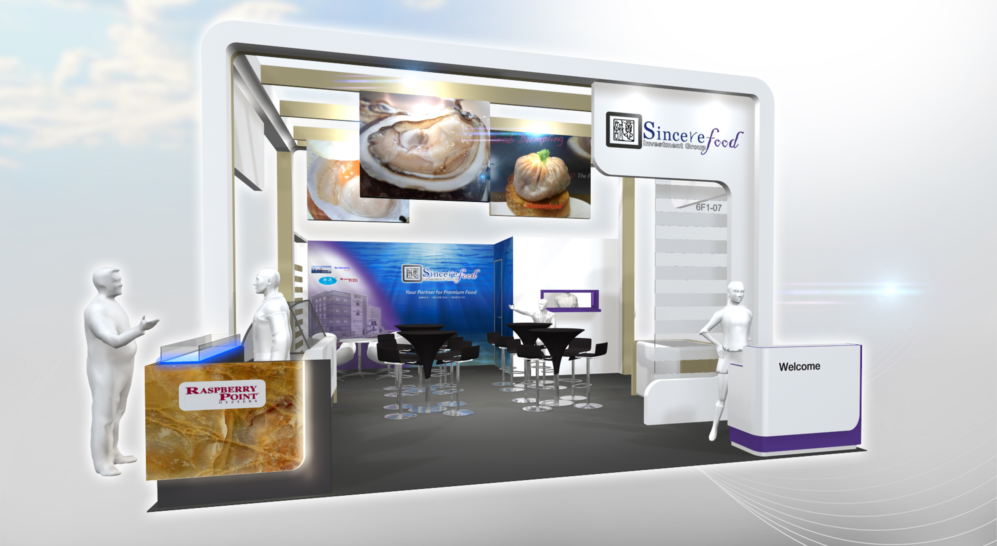 Sincere Food Booth FHA 2018 Sincere Food